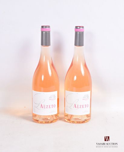 null 2 bottles AJACCIO rosé "Prestige" Clos d'Alzeto 2018

	Presentation, level and...