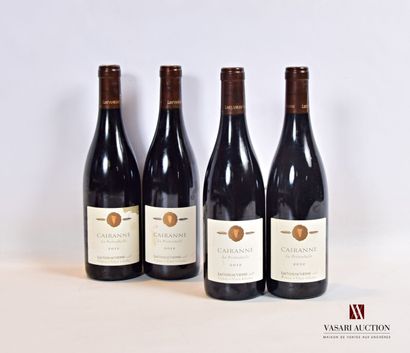 null 4 bouteilles	CAIRANNE "La Perdandaille" mise Cuilleron-Villard-Gaillard		2012

	Et.:...