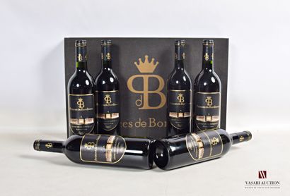 null 6 bouteilles	PRINCES DE BORDEAUX	Bordeaux Supérieur	2011

	Mise du Clos Monicord....