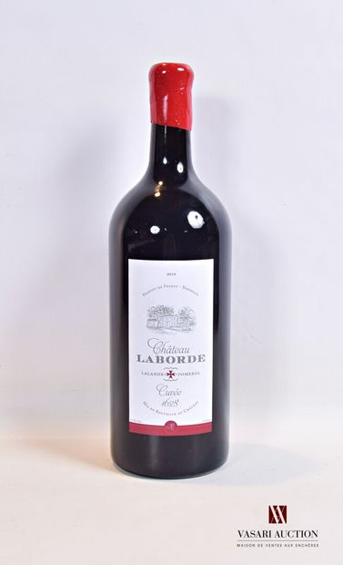 null 1 Dmagnum	Château LABORDE "Cuvée 1628"	Lalande de Pomerol	2015

	(3 L). Présentation...