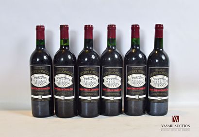 null 6 bottles Château PEYRELONGUE St Emilion GC 2003 ?

	And. barely stained. Overloaded...