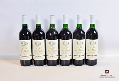 null 6 bouteilles	DUC de MÉZIÈRE	Bergerac	1994

	Et.: 5 impeccables, 1 un peu déchirée....