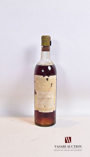 null 1 bottle Château GRAND CARRETEY Haut Barsac 1955

	And. very faded and very...