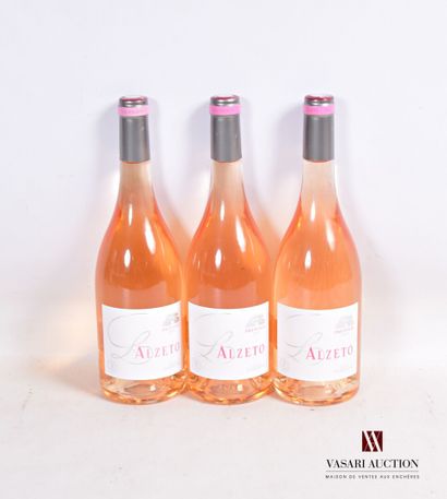 null 3 bottles AJACCIO rosé "Prestige" Clos d'Alzeto 2018

	Presentation, level and...