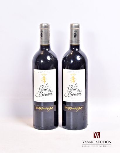 null 2 bottles Château LA FLEUR DE BOÜARD Lalande de Pomerol 2016

	And. barely stained....