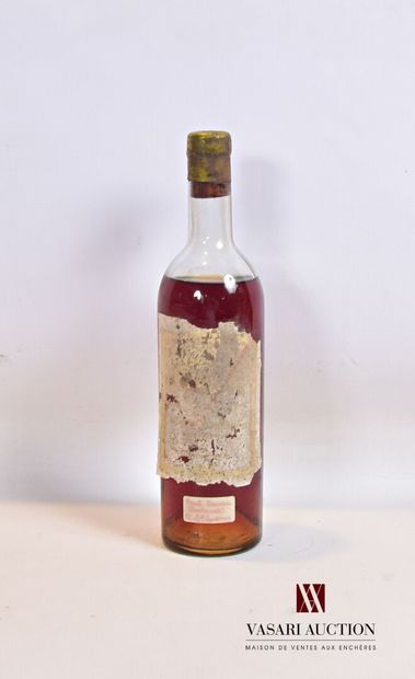 null 1 bouteille	Château GRAND CARRETEY	Haut Barsac	1955

	Et. très fanée et très...
