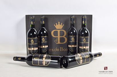 null 6 bottles PRINCES DE BORDEAUX Bordeaux Supérieur 2011

	Mise du Clos Monicord....