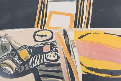 null CÉLICE Pierre (1932-2019), d'après

Composition abstraite orange et noire

Lithographie...