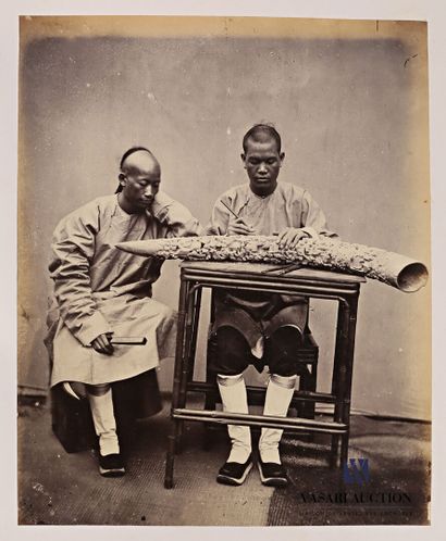 null 
BEATO Felice (1832-1909) – THOMSON John (1837-1921). 

Album photographique,...