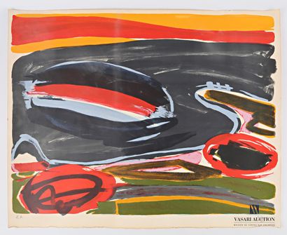 null CÉLICE Pierre (1932-2019)

Abstract composition

Lithograph in colors 

Annotated...