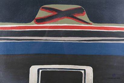 null CÉLICE Pierre (1932-2019), d'après

Compostion abstraite 

Lithographie en couleurs

Signée...