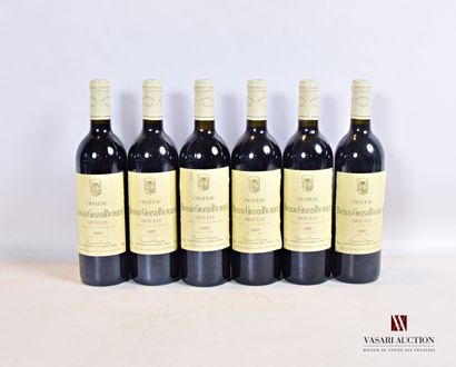 null 6 bouteilles	Château BRANAS GRAND POUJEAUX	Moulis	1997

	Et. tachées et un peu...