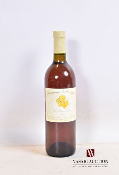 null 1 bouteille	VDP des Côtes de Gascogne mise Dom. Tariquet " Premières Grives"		2003

	Et....
