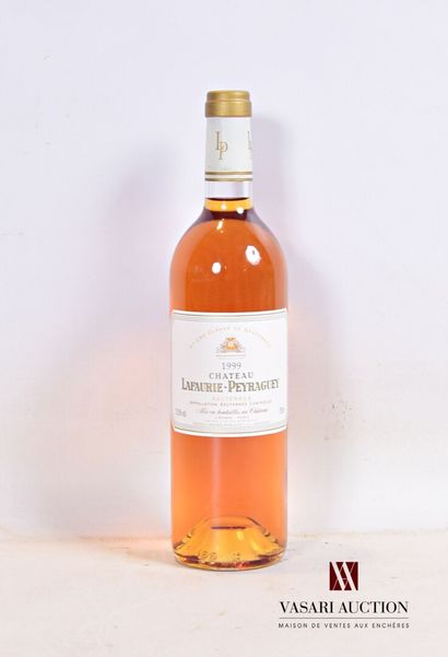 null 1 bouteille	Château LAFAURIE PEYRAGUEY	Sauternes 1er CC	1999

	Présentation,...