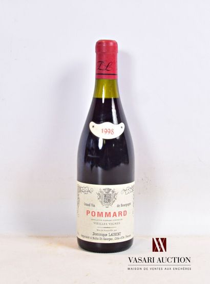 null 1 bouteille	POMMARD Vieilles Vignes mise Dominique Laurent		1998

	Et. un peu...