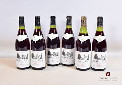 6 bouteilles	BROUILLY Château de Briante...