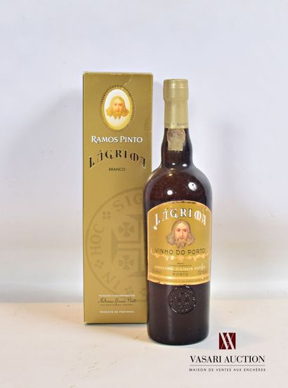 null 1 bouteille	Porto Branco LAGRIMA mise Adriano Ramos Pinto		

	75 cl - 19,5°....