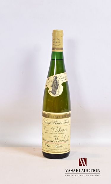 null 1 bouteille	TOKAY PINOT GRIS mise Dom. Weinbach (Théo Faller)		1990

	Et. un...