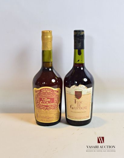 null Lot de 2 bouteilles comprenant :		

1 bouteille	FLOC DE GASCOGNE Tradition Terroir...