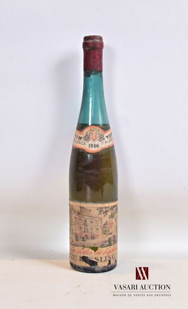 null 1 bouteille	RIESLING Les Perles de Sigolsheim mise Pierre Sparr		1946

	Et....