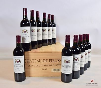null 12 bouteilles	Château DE FIEUZAL	Graves GCC	2009

	Et. impeccables (1 minuscule...