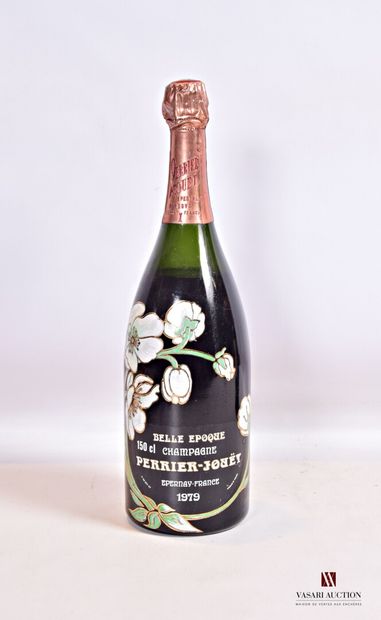null 1 magnum	Champagne PERRIER-JOUËT Belle Epoque		1979

	Et. et coiffe impeccables....
