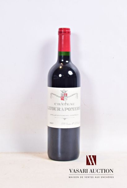 null 1 bouteille	Château LATOUR A POMEROL	Pomerol	2007

	Et. à peine tachée. N :...