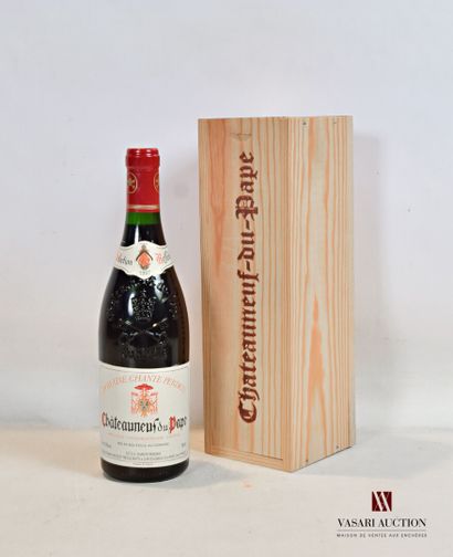 null 1 bouteille	CHATEAUNEUF DU PAPE mise Domaine Chante Perdrix		1997

	Présentation...