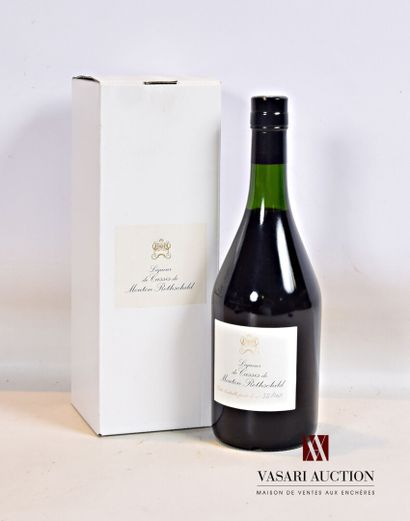 null 1 bouteille	Liqueur de Cassis de Mouton Rothschild		

	70 cl - 22°. Présentation...