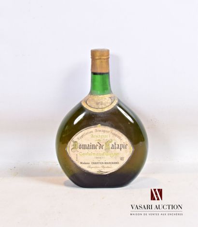 null 1 bouteille	Armagnac mise Domaine de Latapie		1956

	70 cl - 40°. Et. un peu...