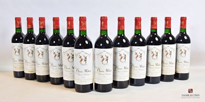 12 bouteilles	Château CLERC MILON	Pauillac...