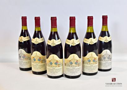 null 6 bouteilles	NUITS SAINT GEORGES Les St Julien -Les Plateaux - Hospisces de...