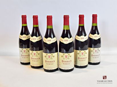 null 6 bouteilles	POMMARD Les Perrières mise A. Bayol nég.		1991

	Et. un peu tachées....