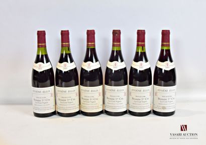 null 6 bouteilles	BEAUNE 1er Cru Les Cent Vignes mise Eugène Ellia nég.		1989

	Et....