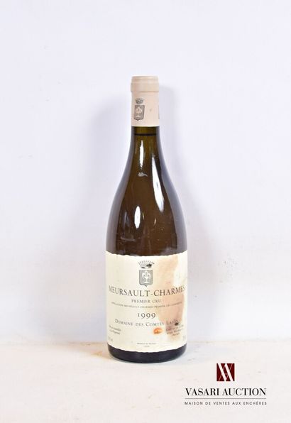 null 1 bouteille	MEURSAULT CHARMES 1er Cru mise Domaine des Comtes Lafon		1999

	Et....