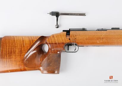 null Carabine de tir mono coup ANSCHUTZ modèle 1409, canon rayé lourd de 70 cm calibre...