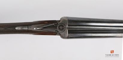 null Fusil de chasse Hammerless stéphanois, canons juxtaposés de 68 cm calibre 16/65,...