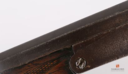 null Carabine pliante, modèle « braconnier » de fabrication liégeoise, percussion...