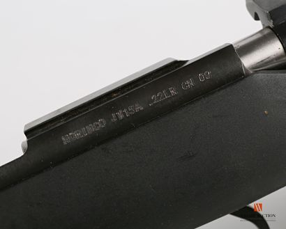 null Carabine à verrou NORINCO modèle JW15A, canon rayé/fileté de 62 cm calibre 22...