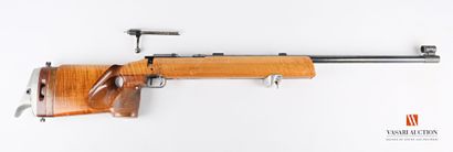 null Carabine de tir mono coup ANSCHUTZ modèle 1409, canon rayé lourd de 70 cm calibre...