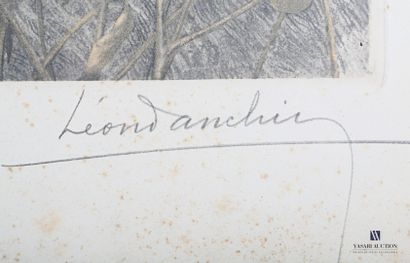 null DANCHIN Léon (1887-1938), d'après

Epagneul tenant un faisan dans sa gueule

Gravure...