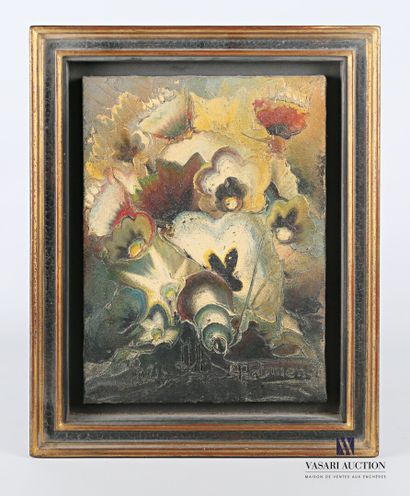 null POLIMENO Paolo (1919-2007)

Bouquets de fleurs 

Huile sur toile 

Signée en...