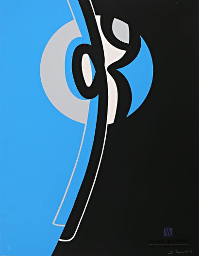 null PICHETTE James (1920-1996)

Composition abstraite en bleu et noir

Lithographie...