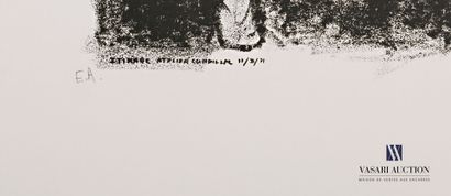null DULOUT R. (XXème siècle)

Cavalier et spectateur

Lithographie en noir sur papier

Annotée...