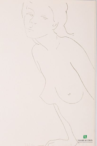 null BONNEFOIT Alian (born in 1937)

Female nudes on paper 

Four lithographs format...