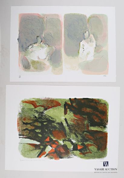 null CUECO Henri (1929-2017), d'après

Paysage abstrait - Etude d'homme

Deux lithogrphies...