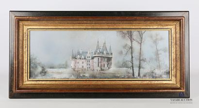 null LOUEDIN Bernard (1938)

Château d'Azay-le-Rideau

Huile sur toile

Signée en...