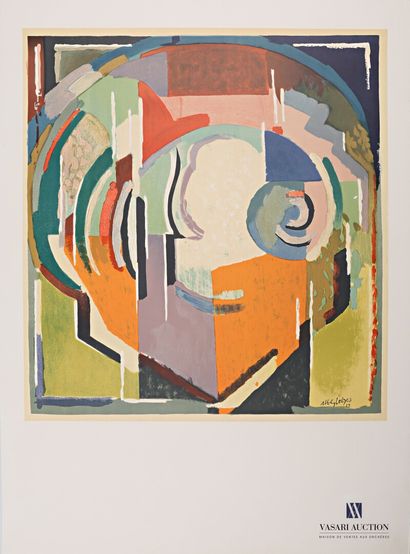 null GLEIZES Albert (1881-1953), after

Abstract composition

Lithographic reproduction...