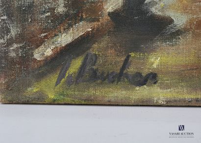 null BUCHER I. (XXème siècle)

Vue de Paris

Huile sur toile

Signée en bas à gauche...