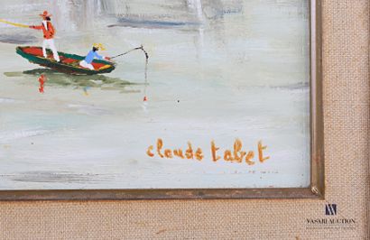 null TABET Claude (1924-1979)

Promenade sur le pont

Huile sur toile

Signée en...